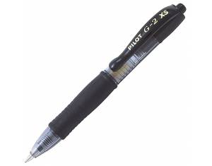 Roler gel grip 0,7 mm G2 Pixie Pilot BL-G2-XS7-B crni