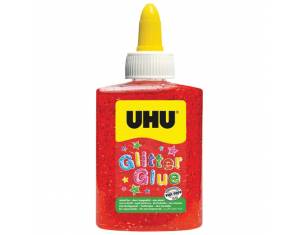 Ljepilo glitter glue 88ml UHU LO181810 crveno!!