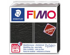 Masa za modeliranje   57g Fimo Effect Leather-effect Staedtler 8010-909 crna