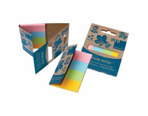 Zastavica 20x50 mm 4bojex40L papir Nature Global Notes 5670-88b sortirano blister