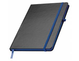 Notes A5 crte 80L šamoa s gumicom Cuxhaven crno/tamnoplavi