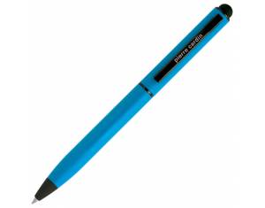 Olovka kemijska metalna gumirana+touch pen Celebration Pierre Cardin B0101705IP3 svijetlo plava