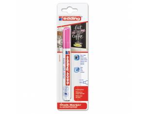 Marker-kreda za staklo 2-3mm Edding 4095/1 neon rozi blister