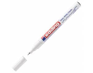 Marker permanentni sjajni lakirajući 0,8 mm Edding 780 bijeli