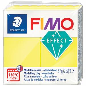 Masa za modeliranje 57g Fimo Effect Neon Staedtler 8010-101 neon žuta