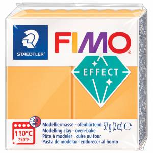 Masa za modeliranje 57g Fimo Effect Neon Staedtler 8010-401 neon narančasta