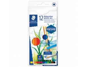 Boje drvene-vodene  12boja Aquarell Design Journey Staedtler 14610C C12 blister