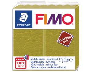 Masa za modeliranje   57g Fimo Effect Leather-effect Staedtler 8010-519 maslinasto zelena!!