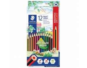 Boje drvene  12boja Noris colour+olovka grafitna HB gratis Staedtler 185 SET9 blister