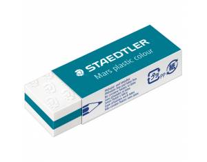 Gumica Mars plastic colour Staedtler 52650E1-35 bijelo/-tirkizna-KOMAD!!