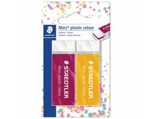 Gumica Mars plastic colour pk2 Staedtler 52650E1BK2 blister!!