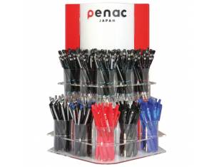 Stalak s olovkama kemijskim pk456 X-Beam i tehničkim Protti Penac sortirano