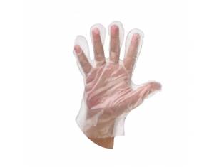 Pribor za čišćenje-rukavice jednokratne PE pk100 prozirne