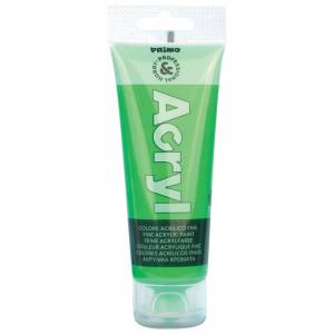 Boja akrilna 75ml pvc tuba Primo 420TAF75610 fluorescentno zelena