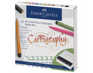 Set Pitt artist 12boja za kaligrafiju Faber-Castell 167512