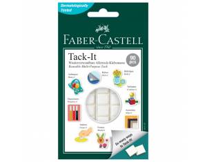 Ljepilo-jastučići 50g 90x Tack-it Faber-Castell 589150 bijelo blister