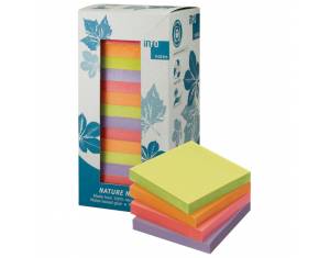 Blok samoljepljiv  75x75 mm 16x100L Nature Global Notes 5654-88tw7 sortirano