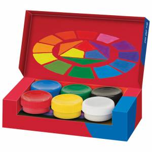 Boja tempera 20ml u čaši 6boja Faber-Castell 121040