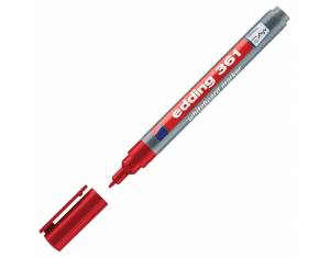 Marker za bijelu ploču 1 mm Edding 361 crveni