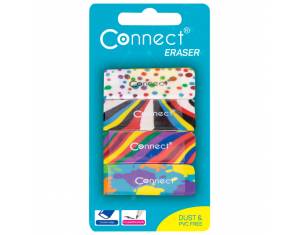 Gumica sintetička Multicolour pk4 Connect blister