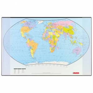 Karta Svijeta 68x44 cm stolna Herlitz 5552203 (300007168)