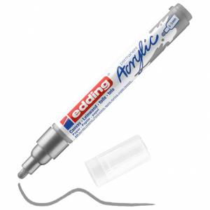 Marker akrilni 2-3 mm Edding 5100923 srebrni