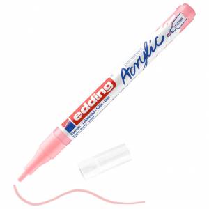 Marker akrilni 1-2 mm Edding 5300935 prljavo pastelno rozi
