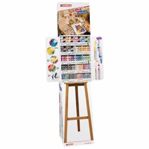 Stalak s bojama i markerima akrilnim pk224 Edding 52.445