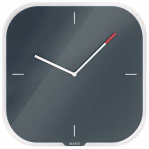 Sat zidni 30x30 cm Cosy Leitz 90170089 tamnosivi