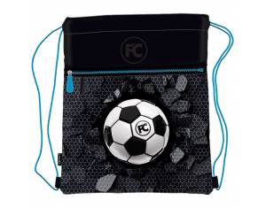 Vrećica za tjelesni Football Connect crno-svijetlo plava!!