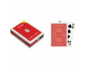 Karte igraće za poker St.Moritz extra - Dal Negro crvene