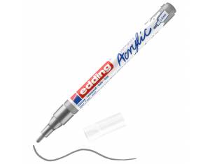 Marker akrilni 1-2 mm Edding 5300923 srebrni