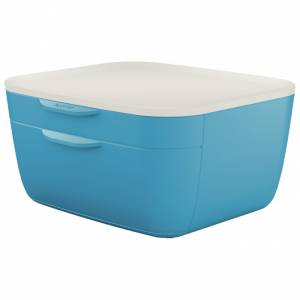 Kutija s 2 ladice Cosy Leitz 53570061 plava/bijela