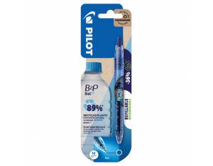 Roler gel 0,7mm Bottle to pen Begreen Pilot BL-B2P-7-BG plavi blister