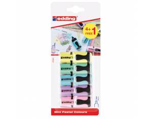 Signir mini 1-3mm Edding 7/5boja pastel blister (4+1 gratis)