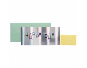 Čestitka 11x23 cm Happy day Stewo 5725 75 blister