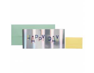 Čestitka 11x23cm Happy day Stewo 5725 75 blister