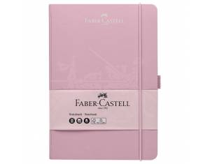 Notes 14,5x21 cm karo 96L 100g s gumicom Faber-Castell 100 278 26 rozi
