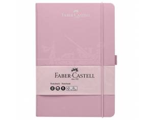 Notes 14,5x21cm karo 96L 100g s gumicom Faber-Castell 100 278 26 rozi