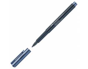 Marker permanentni 1-2mm Metallic Faber-Castell 160753 metalik tamno plavi