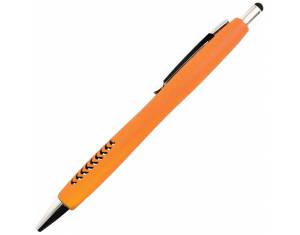 Olovka kemijska metalna gumirana grip+touch pen YCD1006TR Melbourne toplo žuta