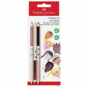 Boje drvene 6boja trokutaste obostrane pk3 Faber-Castell 116511 blister