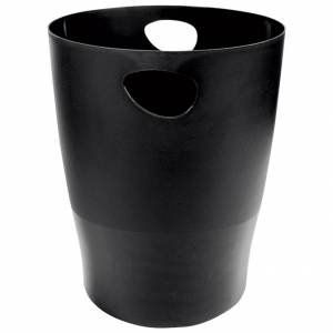 Koš za smeće pp 15L Ecobin Exacompta 453014D crni