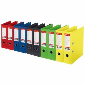 Registrator A4 široki samostojeći CO2 neutral Vivida Esselte 627571 sortirano!!