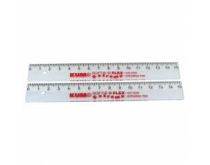 Ravnalo pvc 15 cm fleksibilno Softie Flex Extreme Kum.2250919 prozirno blister