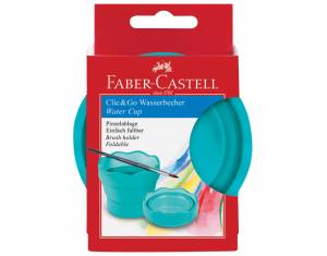 Čaša za tempere Clic&Go Faber-Castell 181580 tirkizna blister