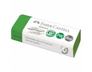 Gumica Eraser dust-free Faber-Castell 187250 zelena