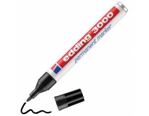 Marker permanentni 1,5-3 mm okrugli vrh Edding 3000 crni