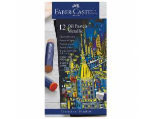 Pastele uljne 12boja metallic Creative Studio Faber-Castell 127014