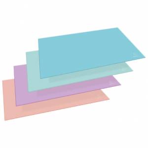 Mapa stolna plastificirana 57,5x37,5 cm Aquarel Exacompta 60196D pastelno sortirano